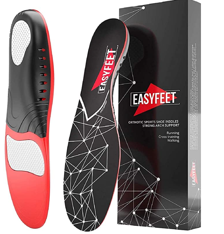 Plantar Fasciitis Arch Support Insoles for Men and Women